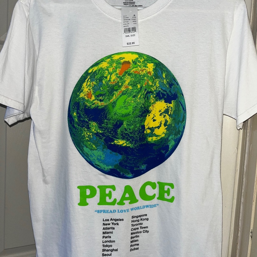 PacSun World Peace Tee